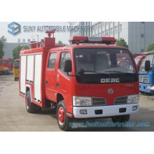 Camion de combat d&#39;incendie de réservoir d&#39;eau et de mousse de Dongfeng 2000L